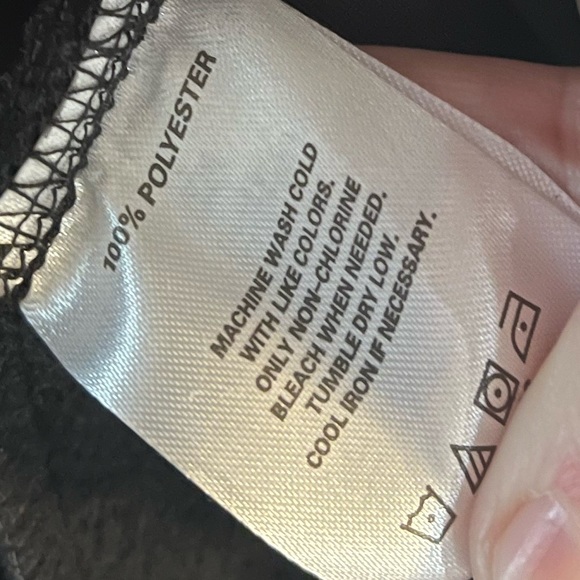 Affolder Implement Sales jacket men’s large black full zip farmer rain NWOT - Picture 6 of 14